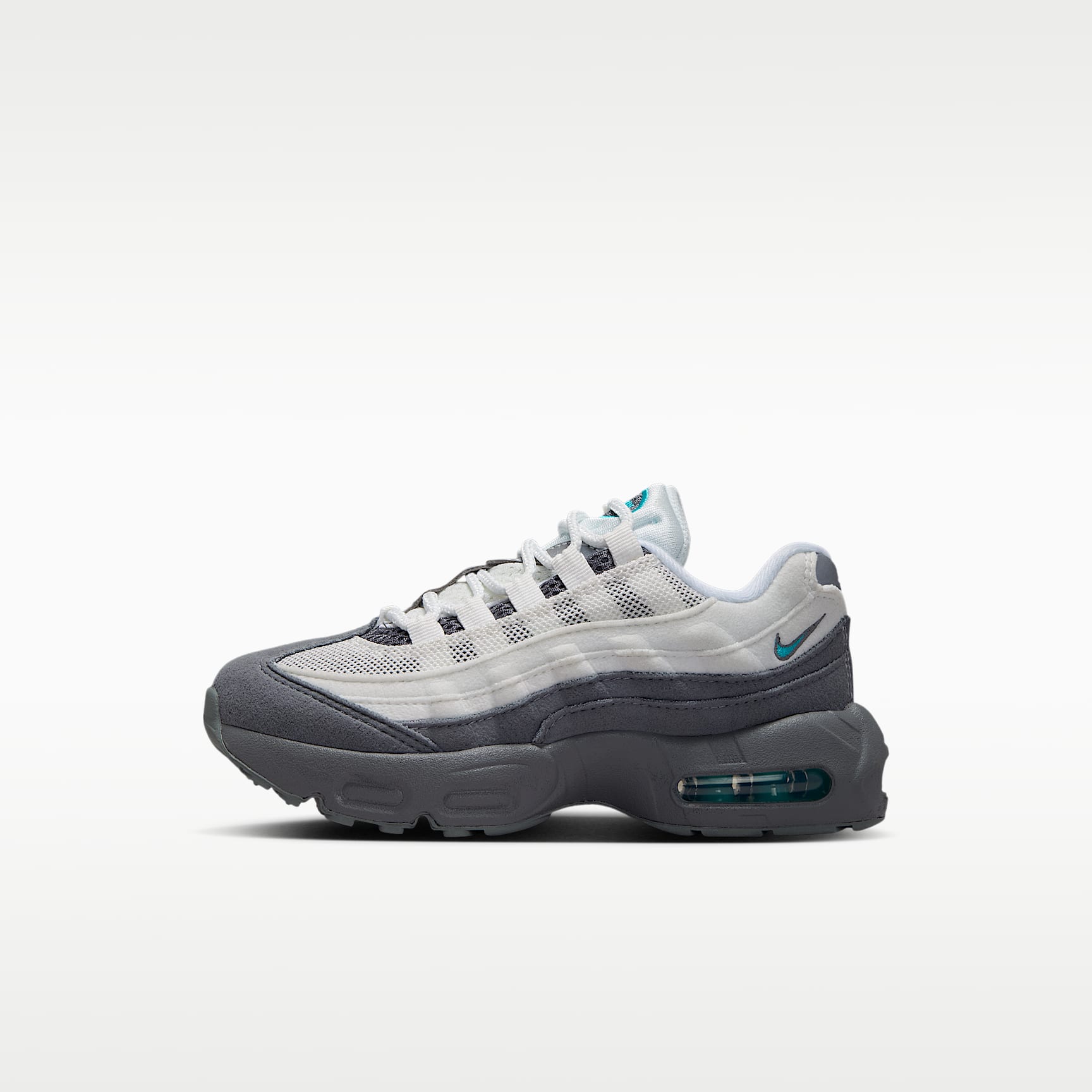 Nike Air Max 95 Essential ターコイズグレー 26.5 Nike Air Max '95 Younger Kids' Shoes. Nike LU